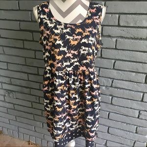 Anthropologie Porridge Dress. MIDI with side pockets. M